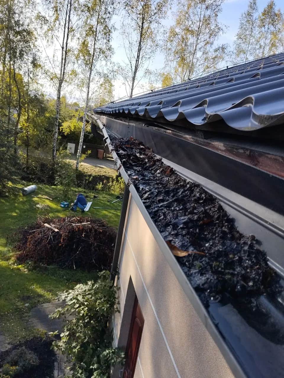 ROOF CLEANING AND GUTTER CLEANING