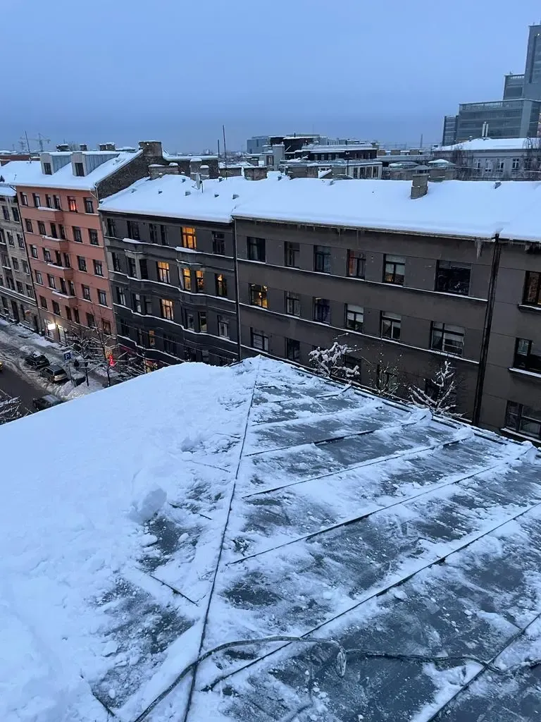 Sniega un lapu tīrīšana