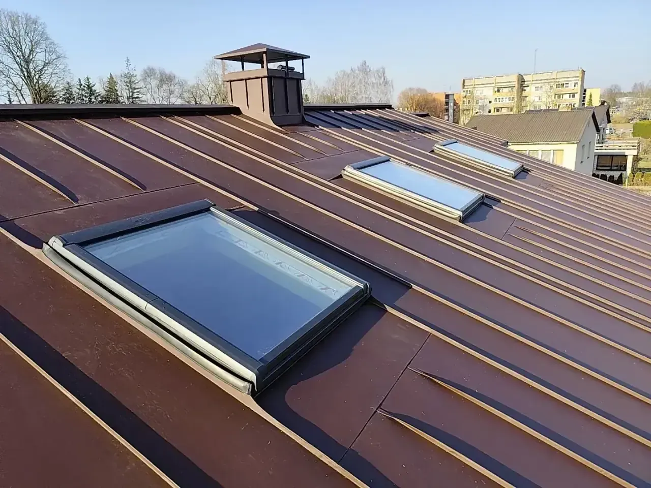 Roof Renovation / Standing Seam Installation