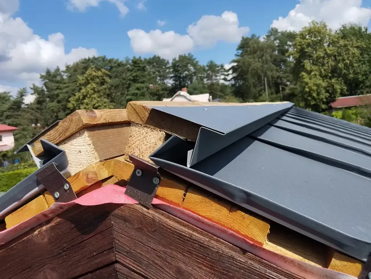 Ventilated Ridge Installation